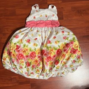 Girls Floral Dress